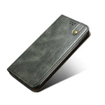 Durable Textured PU Leather Flip Case iPhone 17 Series