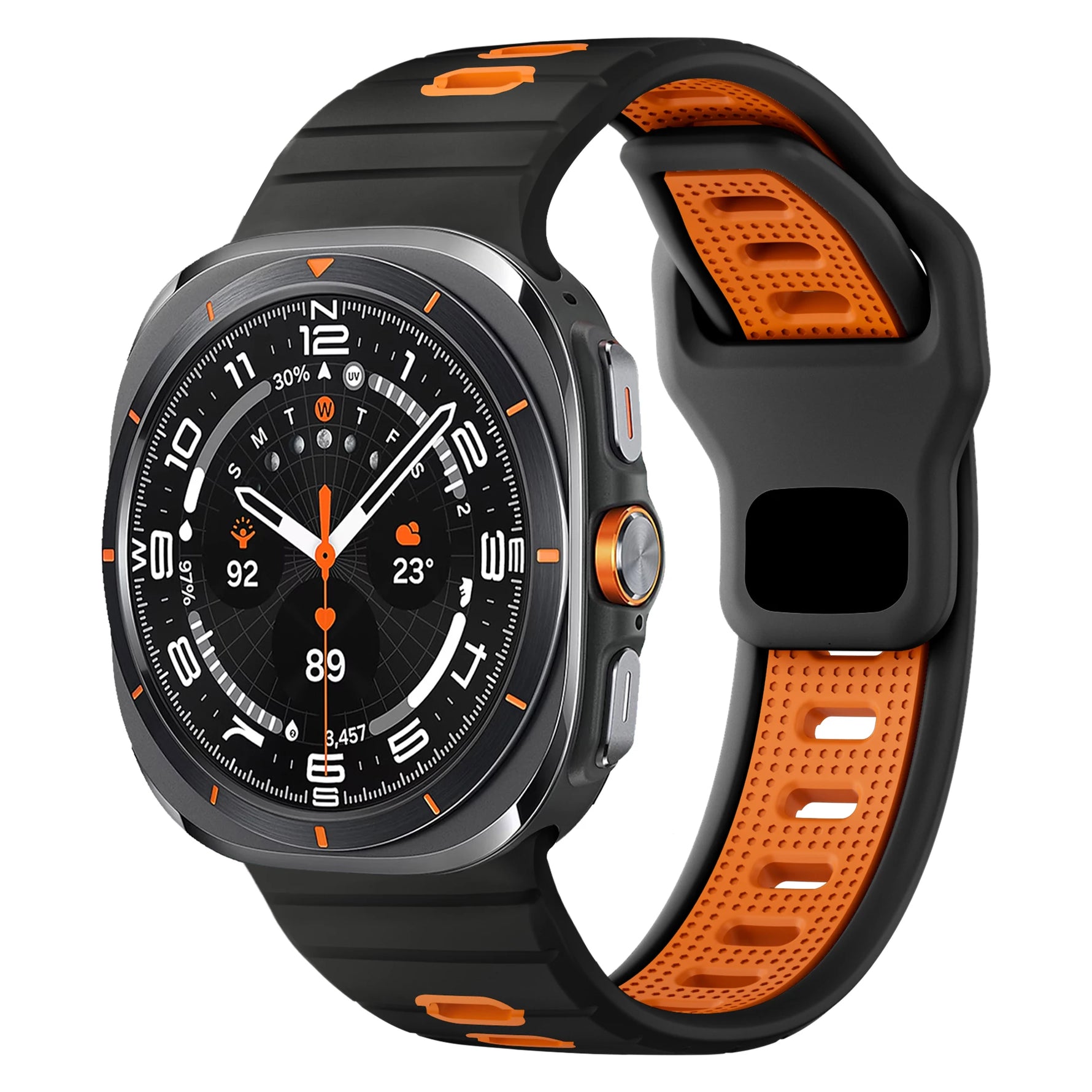 Sport Silicone Straps for Samsung Galaxy Watch Ultra and Samsung Galaxy Watch Ultra (2025)