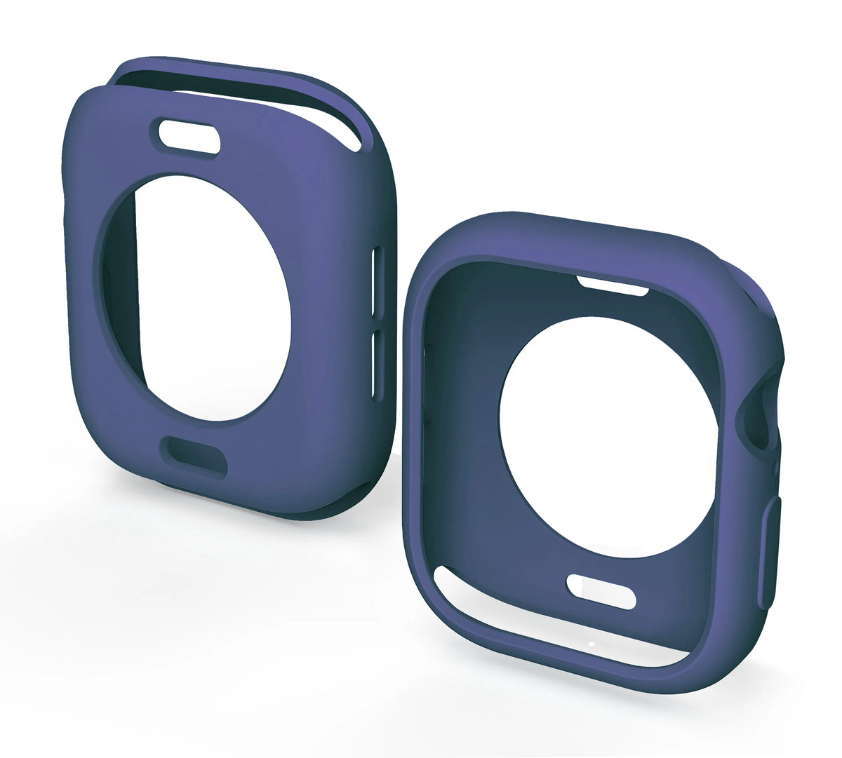 Candy Color Soft Silicone Bumper Case for Apple Watch