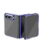 Clear Electroplated Hard PC Case for iPhone Duo