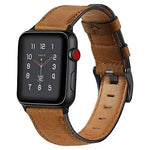 Classic Retro Cow Leather Strap for Apple Watch