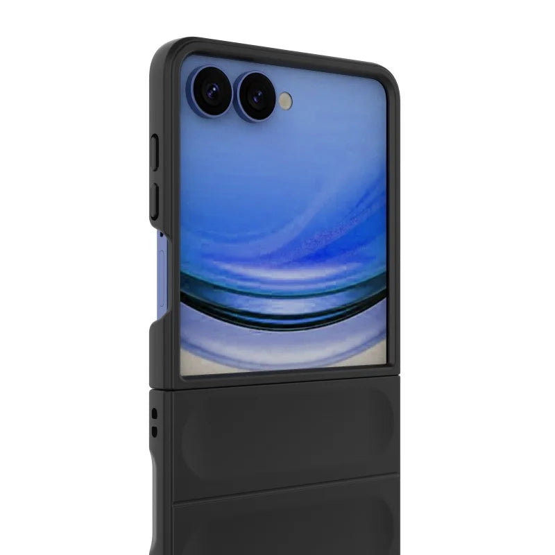 Shockproof PC Flip Case with Open-Back Design for Samsung Galaxy Z Flip 8