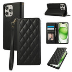 Protective Leather Wallet Case for iPhone 16 Series