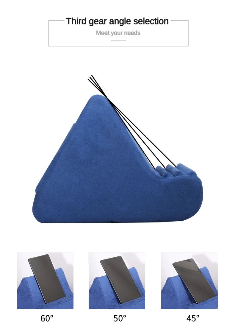 Versatile Adjustable Pillow Tablet Holder for Comfortable Viewing