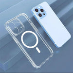 Slim Clear MagSafe Silicone Protective Case for iPhone 16 Series