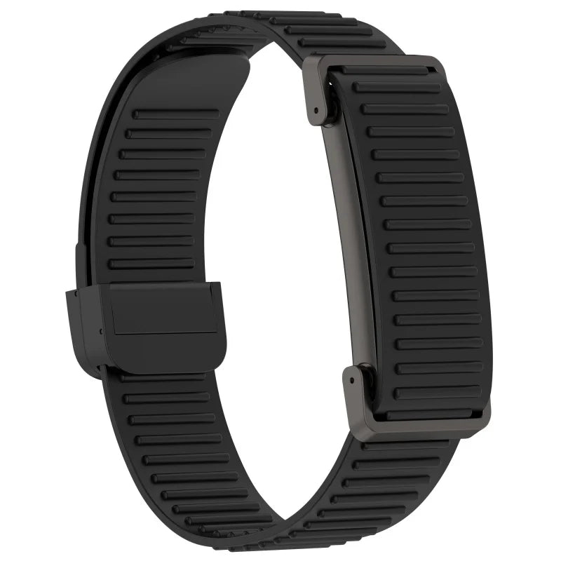 Soft Silicone Ridged Watch Strap for Google Fitbit Air