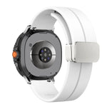 Silicone Magnetic Buckle Strap for Samsung Galaxy Watch 8 /  Galaxy Watch 8 Classic