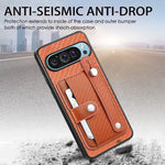 Google Pixel 9 Series Vintage Leather Wallet Case