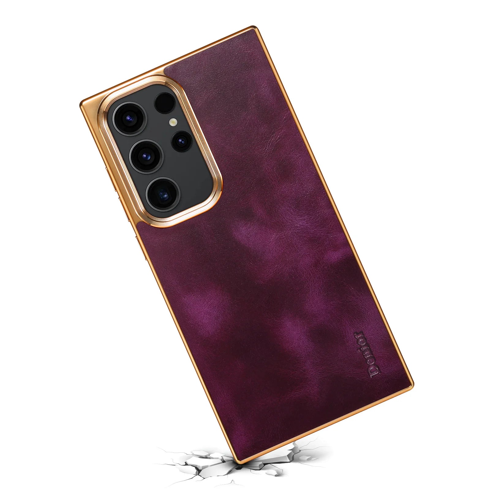 Premium Oil Wax Leather Case for Samsung Galaxy S26 Series