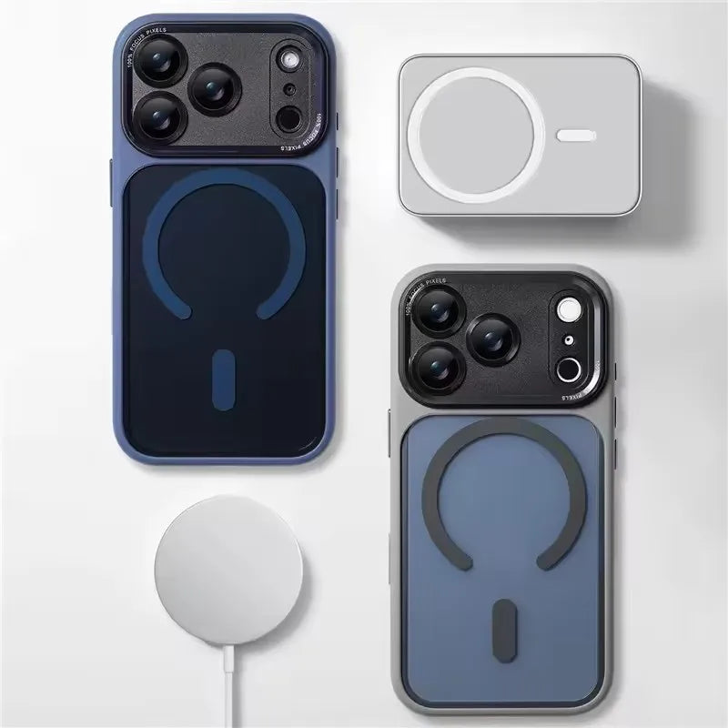 Shock-Resistant MagSafe Case with Full Lens Protection for iPhone 17 Series
