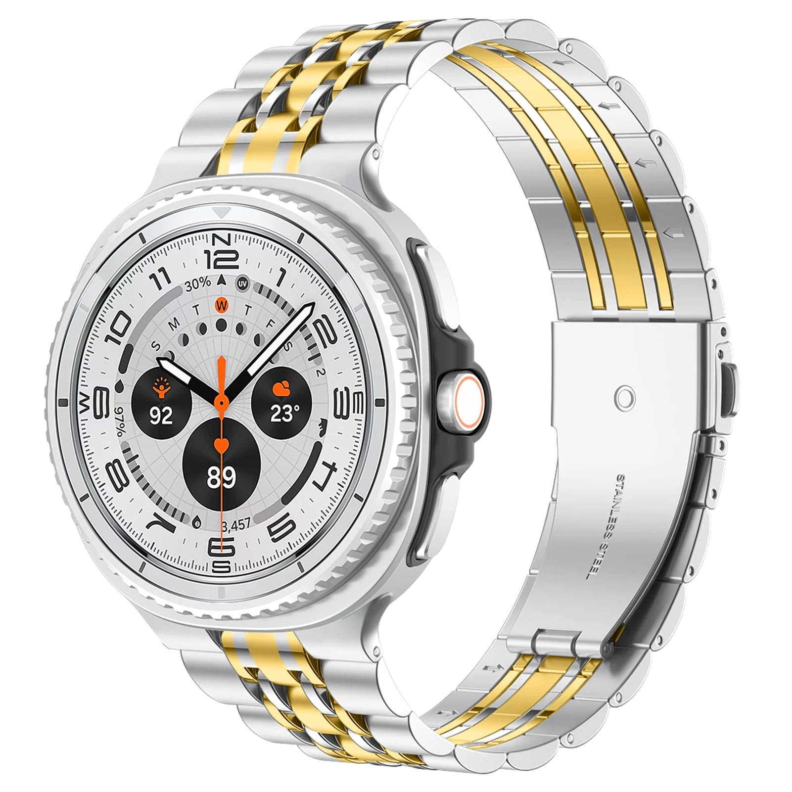 Premium Stainless Steel Metal Band for Samsung Galaxy Watch 8 & Galaxy Watch 8 Classic