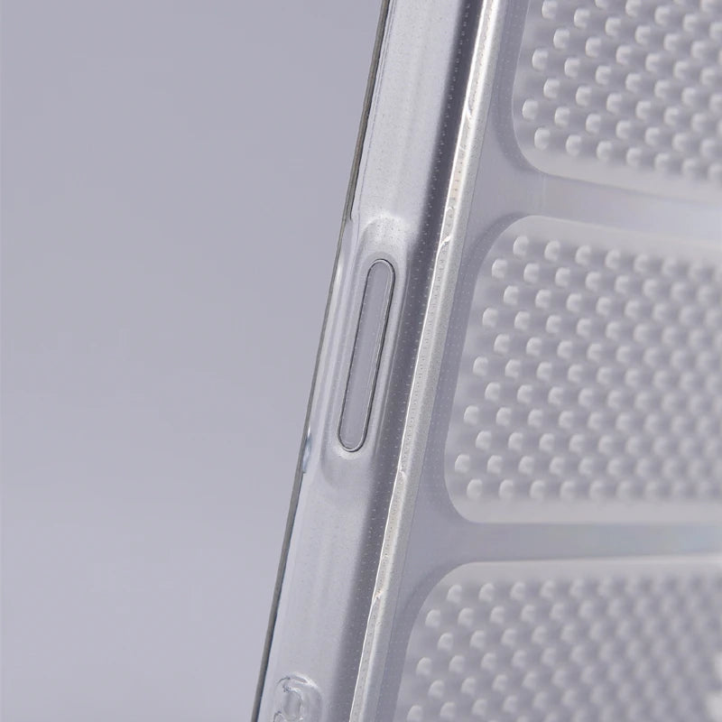 Ultrathin Matte Silicone Hollow Mesh Cooling Case for iPhone 18 Series