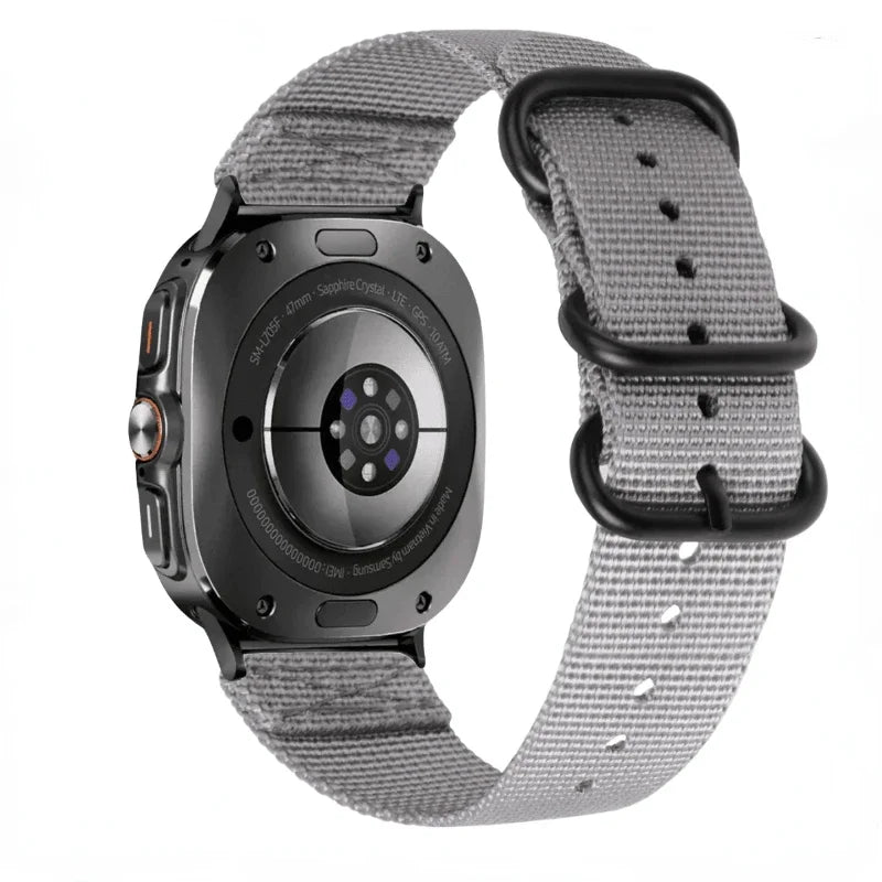 Durable Military Nylon Strap for Samsung Galaxy Watch Ultra (2025)