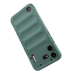 Shockproof Soft Silicone Bumper Case with Foldable Kickstand for Nothing Phone (4b)