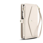 Crossbody Magnetic Leather Wallet Case for Samsung Galaxy S25 Series