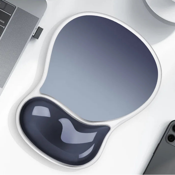 Transparent Silicone Ergonomic Mouse Pad Wrist Rest