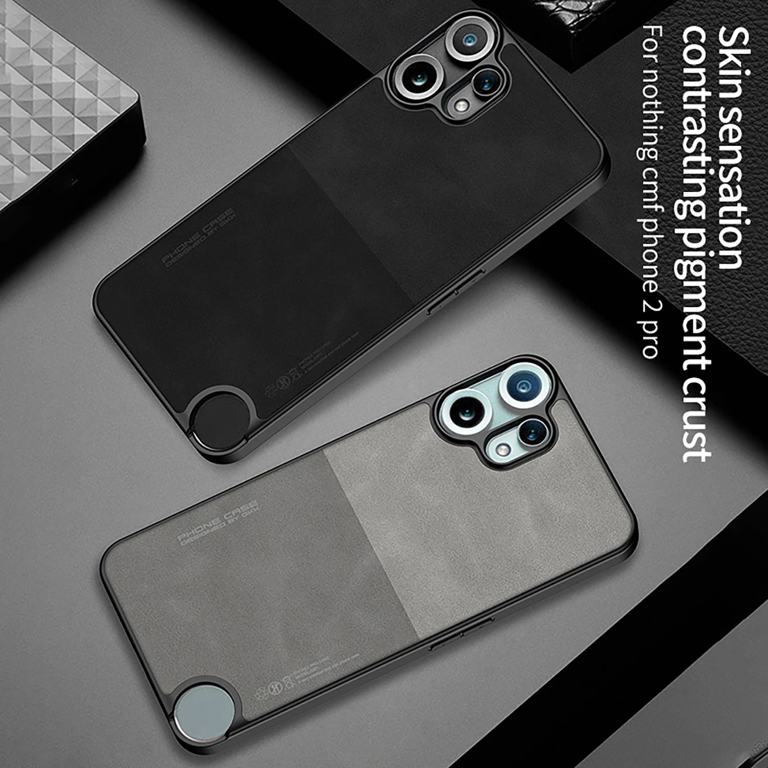 Premium Frosted Leather Shockproof Case for Nothing CMF Phone 2 Pro