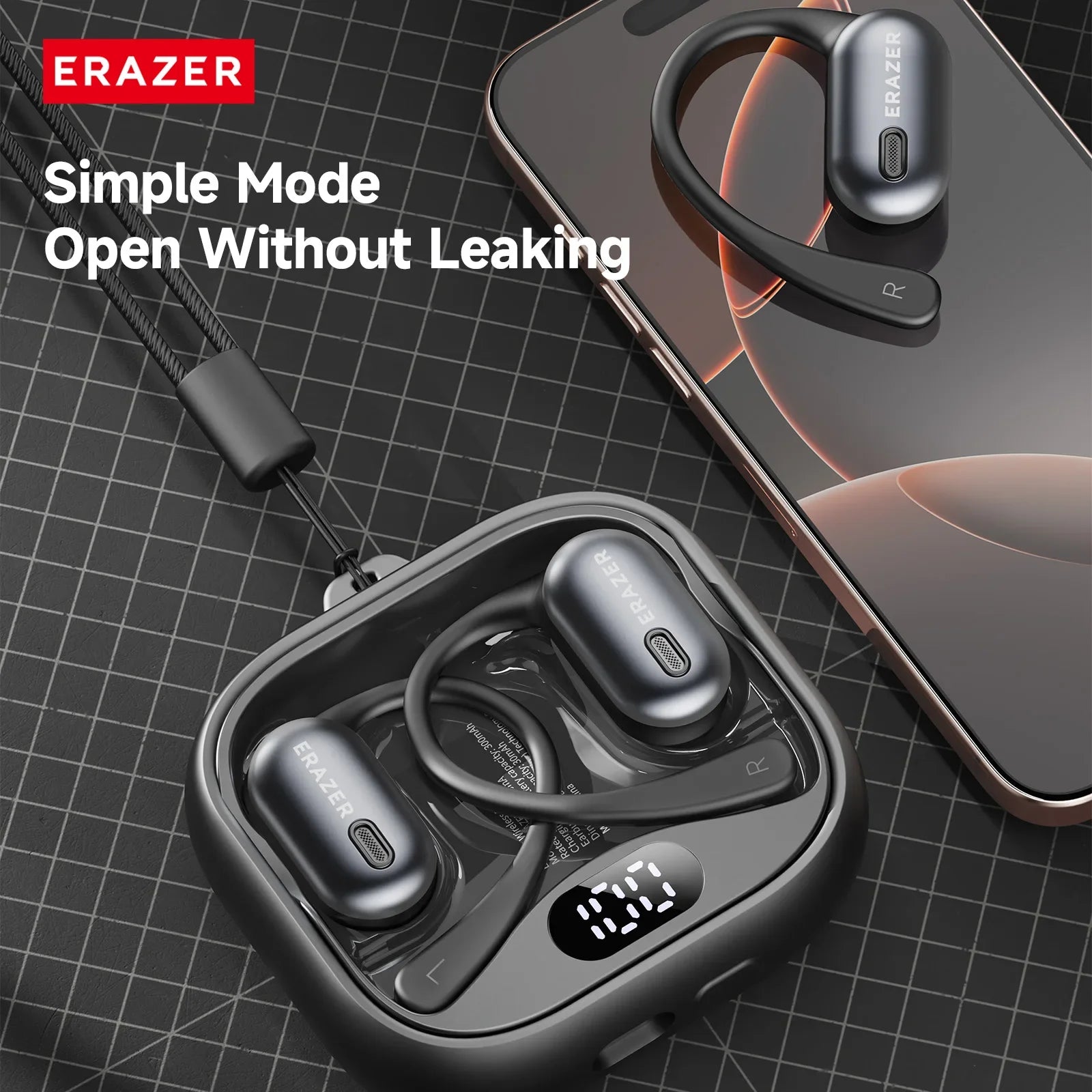 Erazer XF53 Bluetooth 6.0 Earphones with AI Translation
