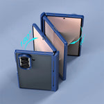 Luxury Matte Skin-Feel Case with Raised Camera Ring Protection for Samsung Galaxy Z Fold 7