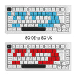 Akko 5075B Plus Black on White Mechanical Gaming Keyboard