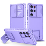Samsung Galaxy S24 Series Anti-Drop Airbag Case with Camera Slide Cover