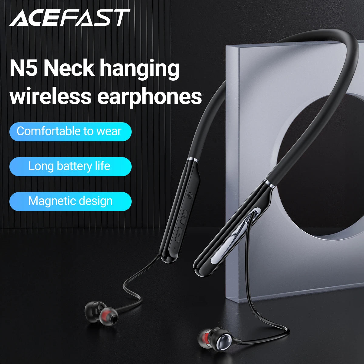 ACEFAST N5 Neck Hanging Bluetooth 5.4 Earphones