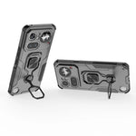 Metal Ring Kickstand Shockproof Case For Nothing Phone 4A