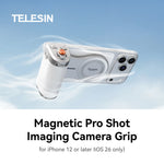 TELESIN Magnetic Phone Camera Hand Grip & Remote Shooting Aid