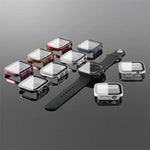 Protective Bumper Case with Built-in Tempered Glass for Apple Watch