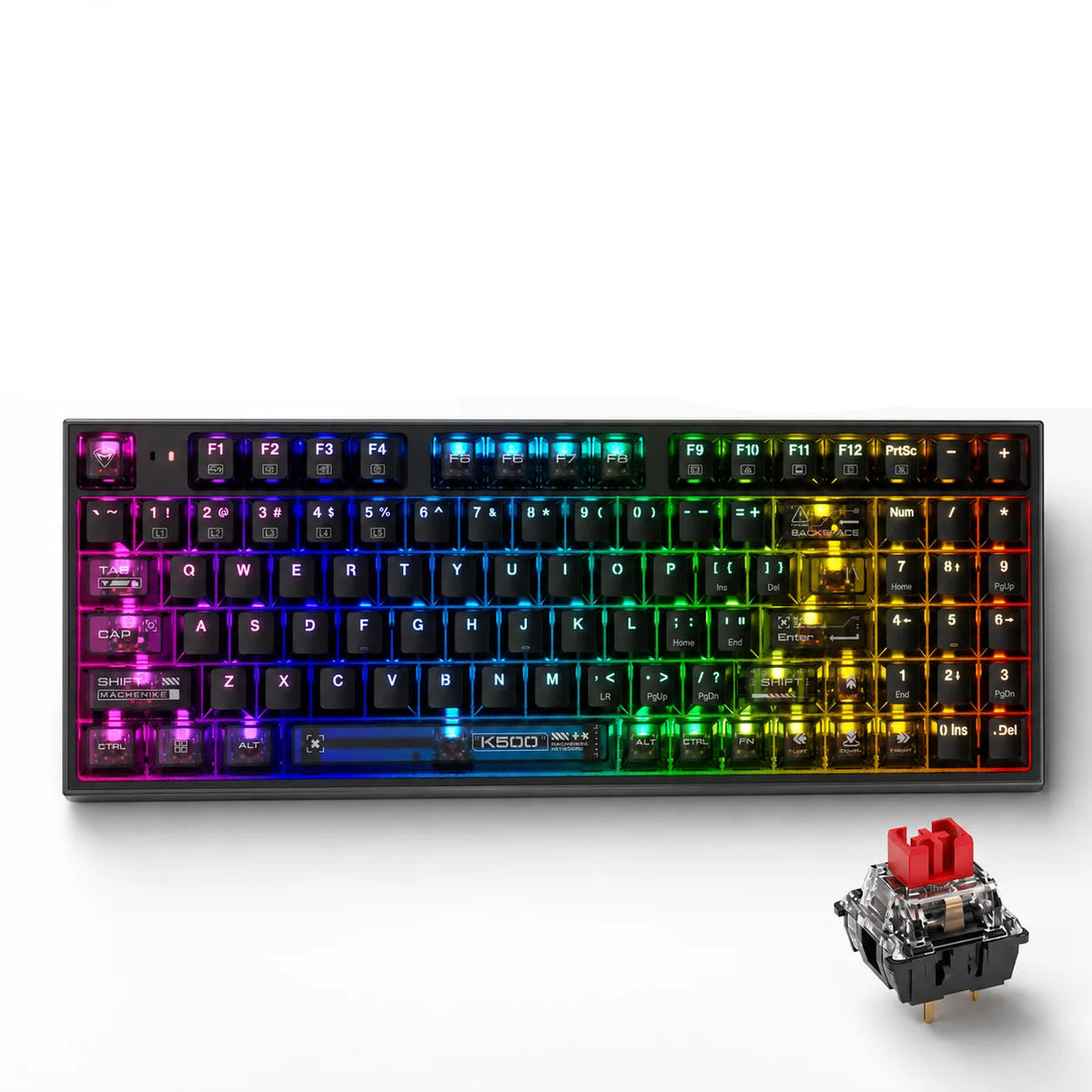 MACHENIKE K500-94 Hot-Swappable Mechanical Keyboard