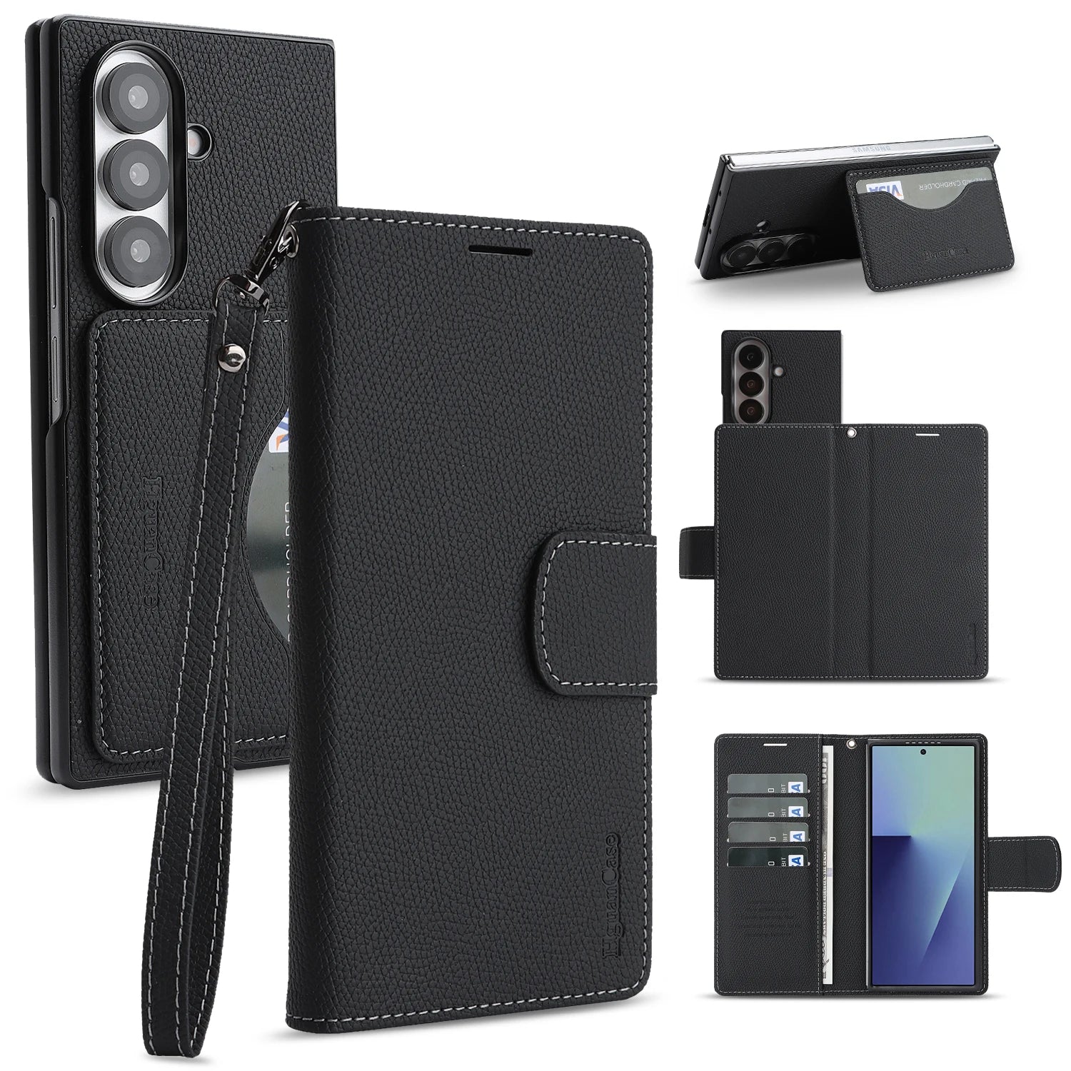 Fashion Shockproof Wallet Case for Samsung Galaxy Z Fold 7