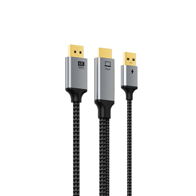 CABLETIME 4K 60Hz HDMI to DisplayPort Conversion Cable