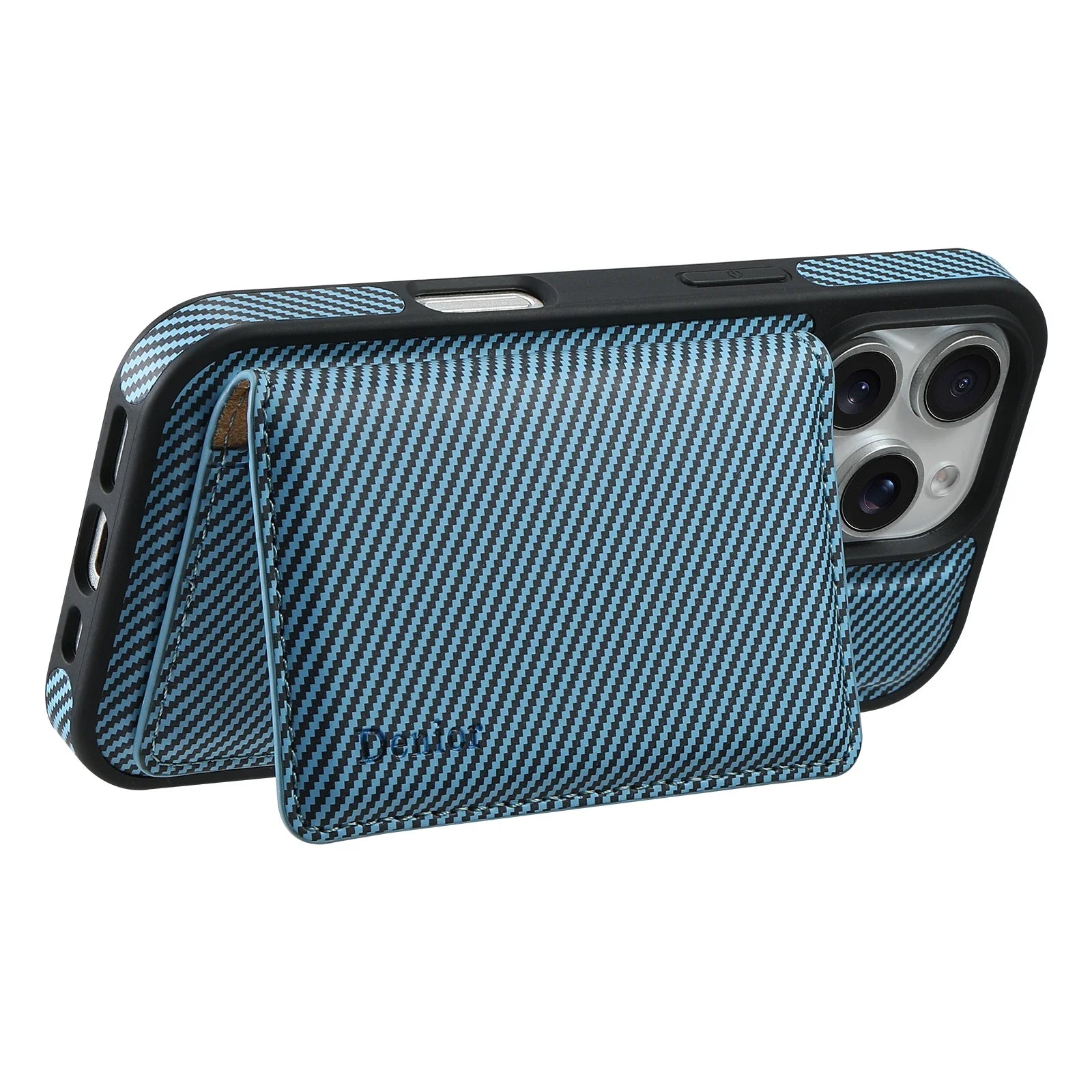 2-in-1 Detachable Magnetic Leather Wallet Case for iPhone 16 Series