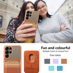 Magnetic Gradient Case with Detachable Wallet for Samsung Galaxy S26 Series
