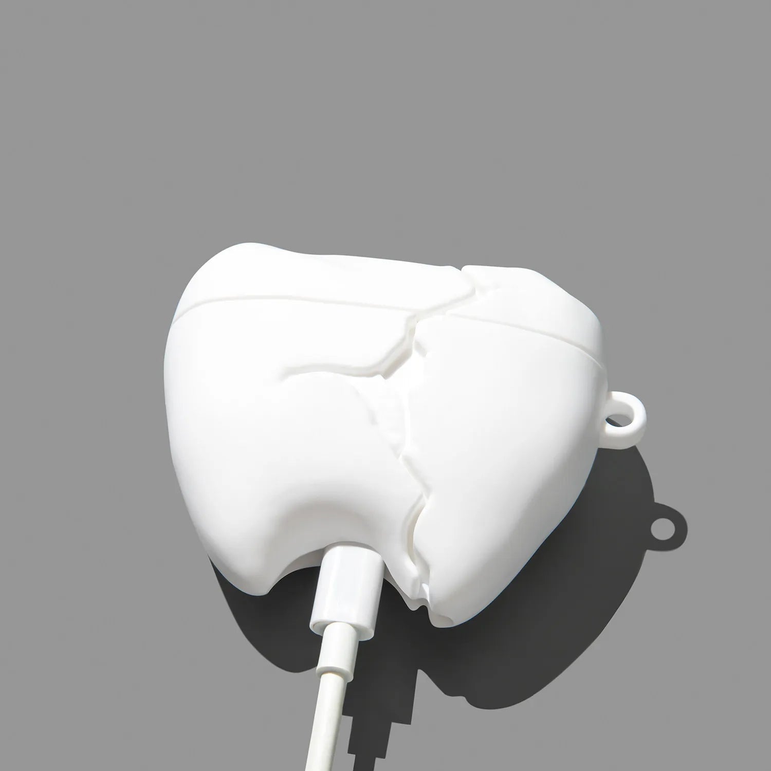 Cracked Teeth Silicone Protective Cover for AirPods 4