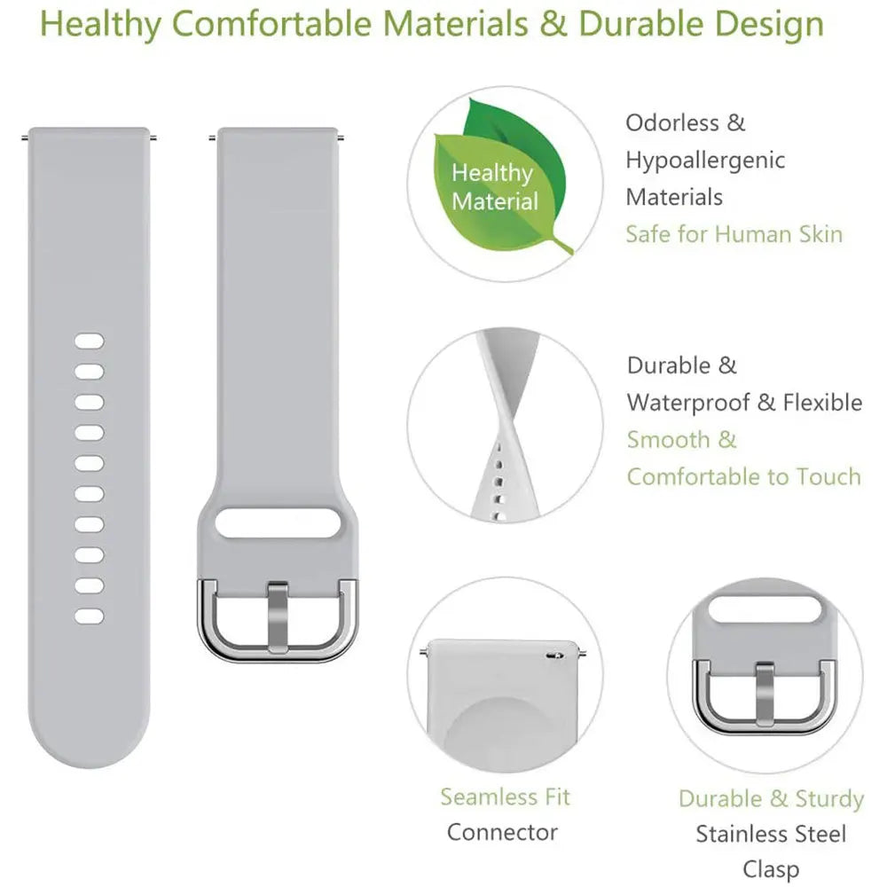 Breathable Silicone Watch Band for OPPO Watch X2