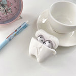 Cracked Teeth Silicone Protective Cover for AirPods 4