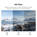 TELESIN ND8 ND16 ND32 CPL Filter Set for Insta360 Go Ultra