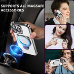 360° Rotatable Ring Holder MagSafe Phone Case for iPhone 15 Series