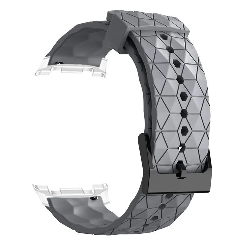 Soft Silicone Football Pattern Watchband for Samsung Galaxy Watch 8 / Galaxy Watch 8 Classic