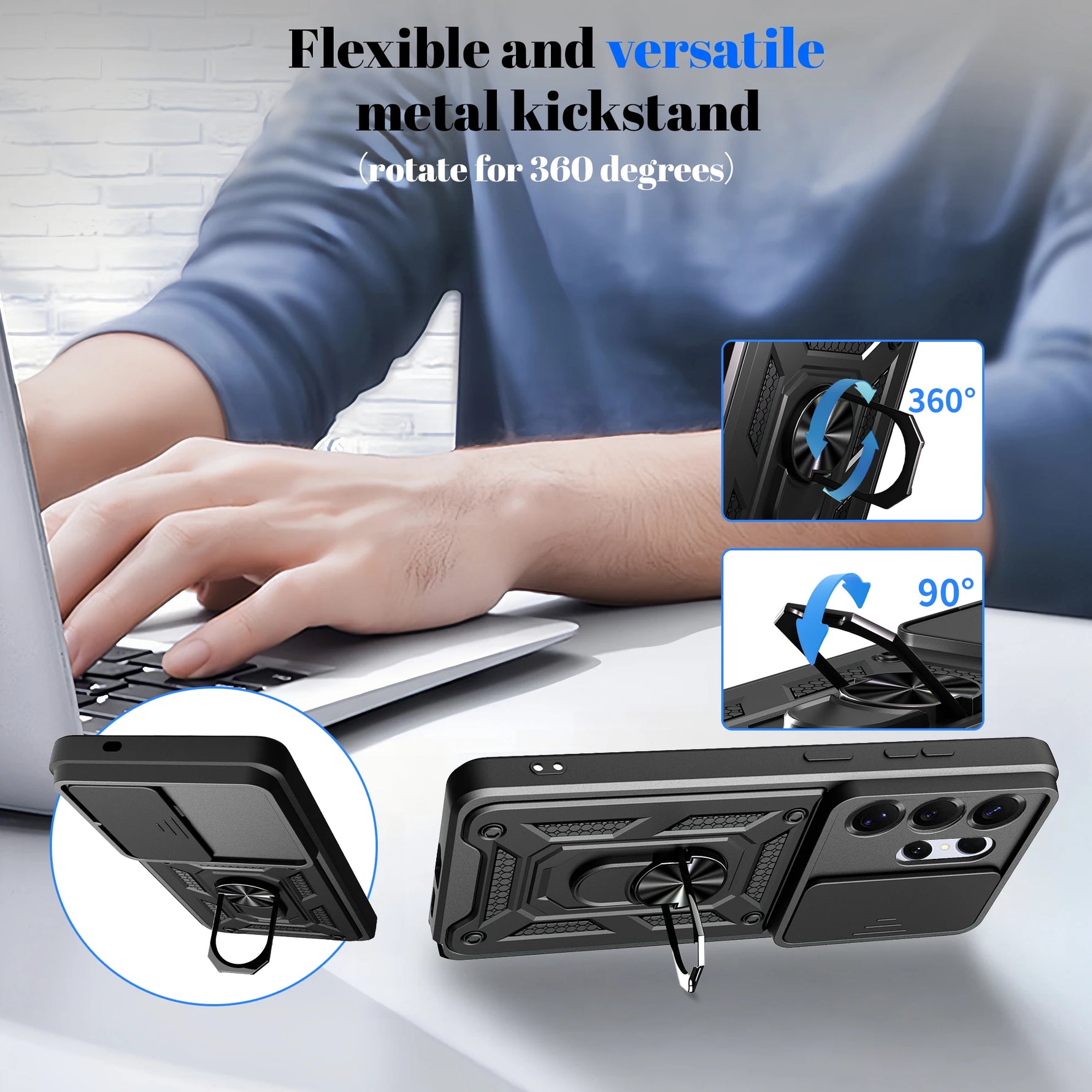 Heavy-Duty Dual-Layer Case for Samsung Galaxy S26 Series