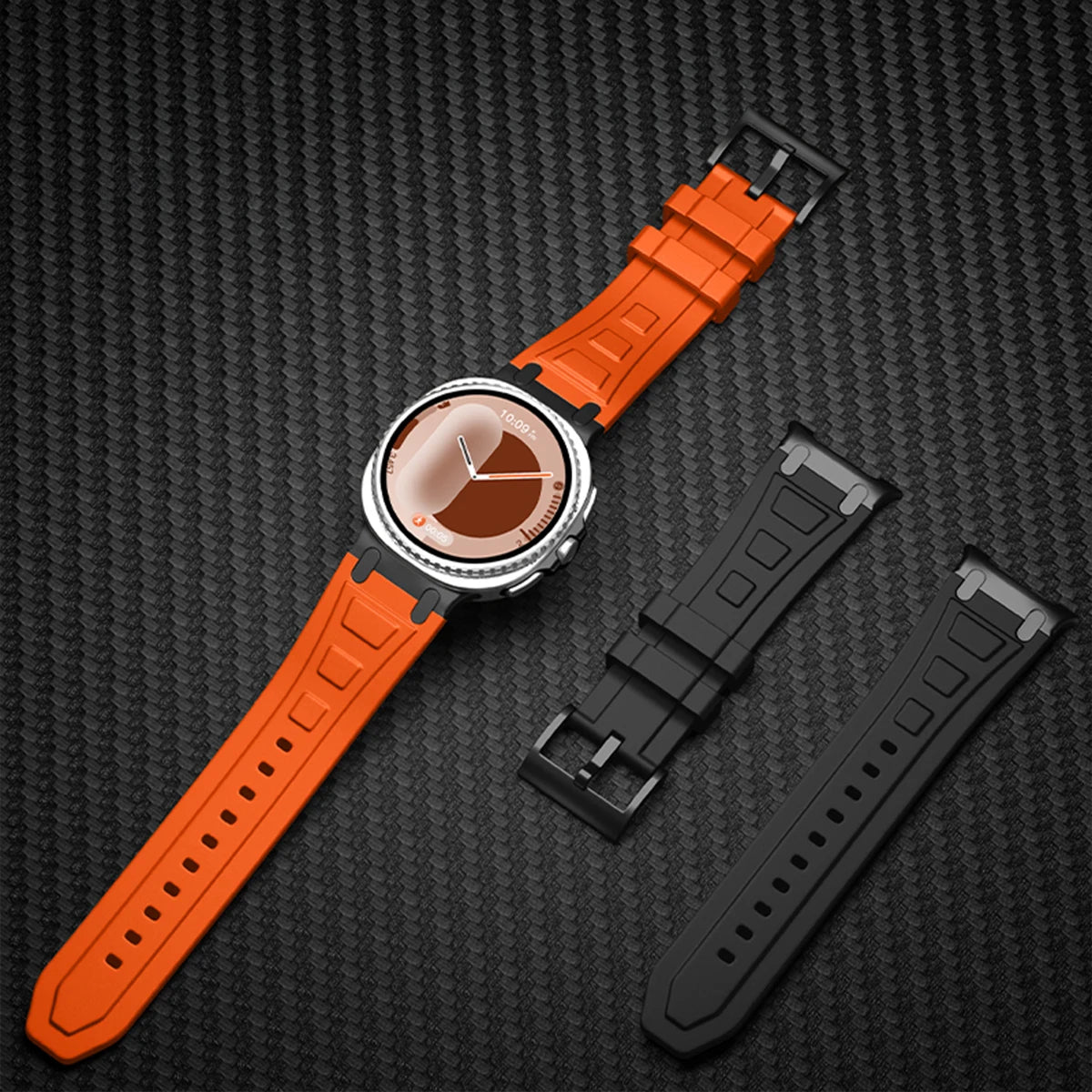 Waterproof Silicone Watch Band for Samsung Galaxy Watch 9