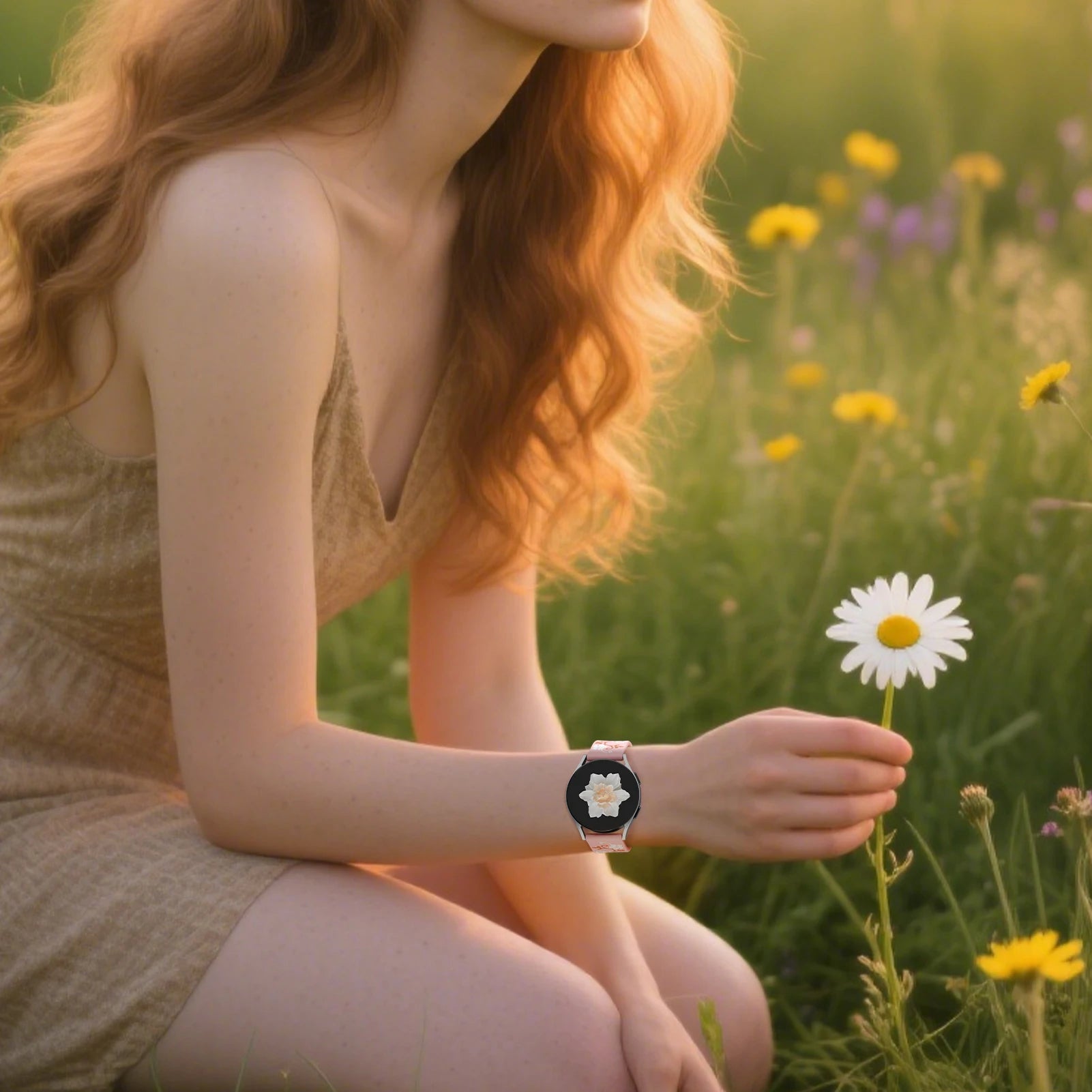 Comfortable Engraved Silicone Sport Strap for Samsung Galaxy Watch 7