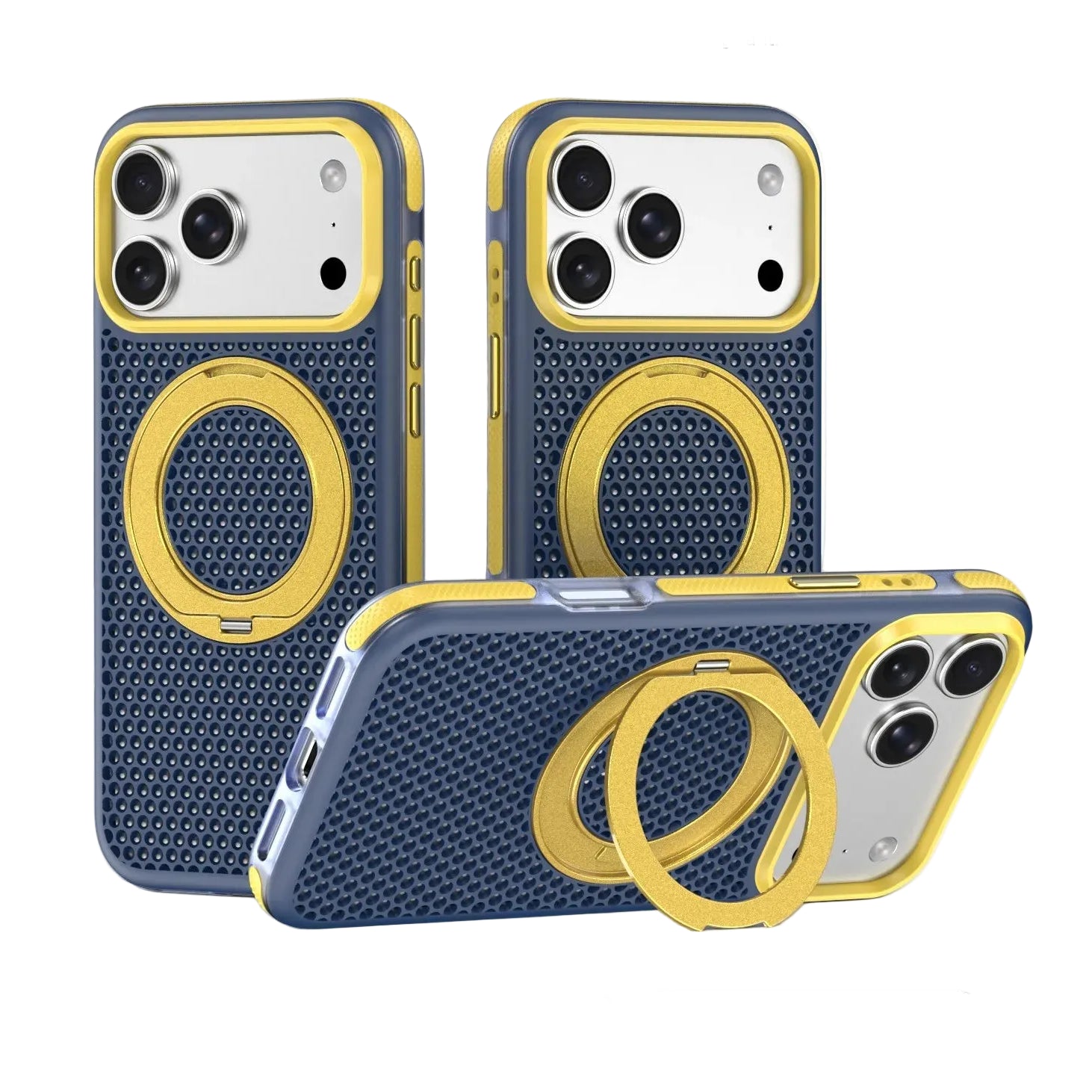 Shockproof Slim Fit MagSafe Case with Kickstand for iPhone 17 Pro & Pro Max