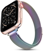 Elegant Slim Magnetic Milanese Loop Strap for Apple Watch