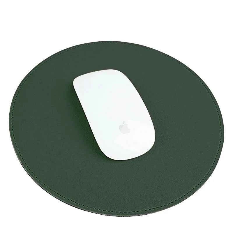 Double-Sided PU Leather & Felt Waterproof Mouse Pad