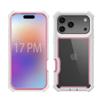 Transparent Shockproof Bumper Case for iPhone 17 Series