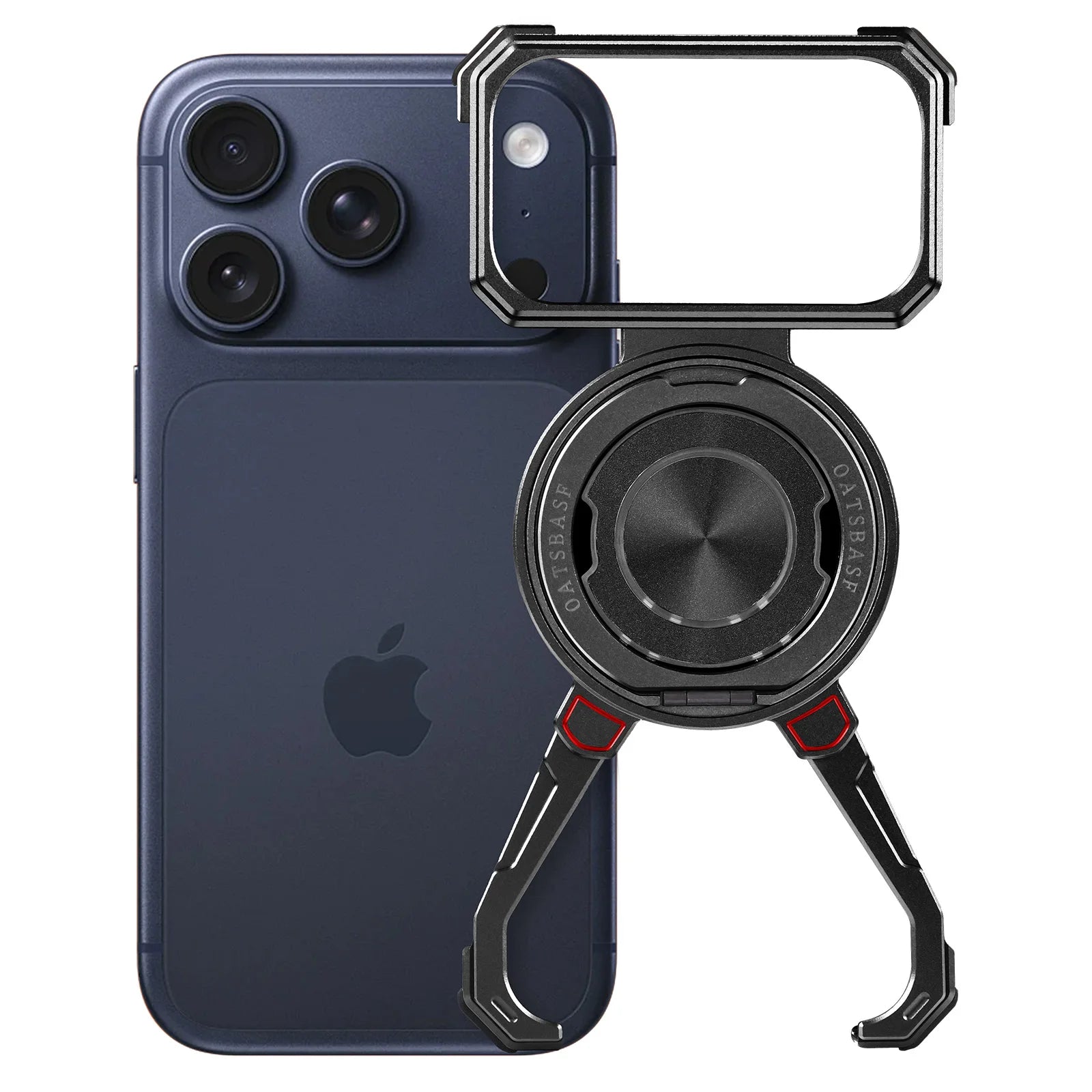 Durable Frameless Metal MagSafe Case for iPhone 17 Pro & iPhone 17 Pro Max