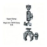 Magic Arm Super Clamp with NATO Interface