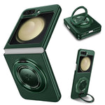 Samsung Galaxy Z Flip 6 Magnetic Case with 360° Rotating Stand